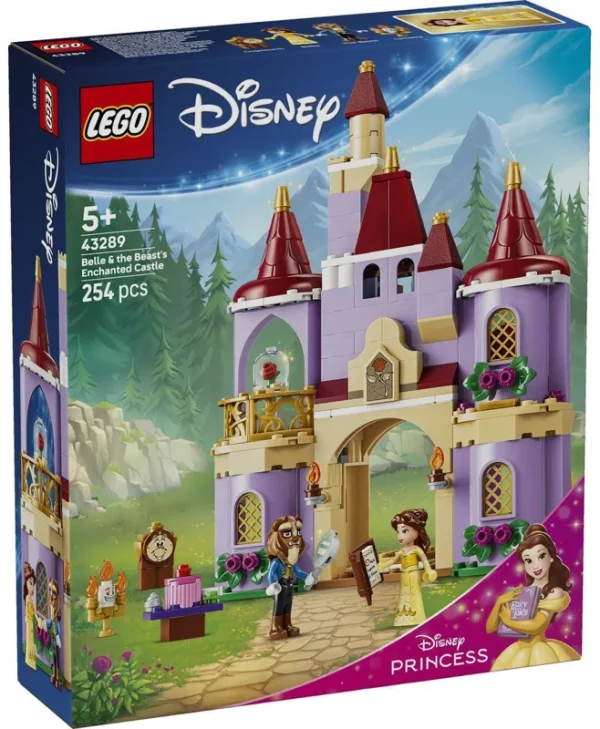 LEGO Disney Belle and the Beast's Enchanted Castle για 5+ Ετών 254τμχ 43289