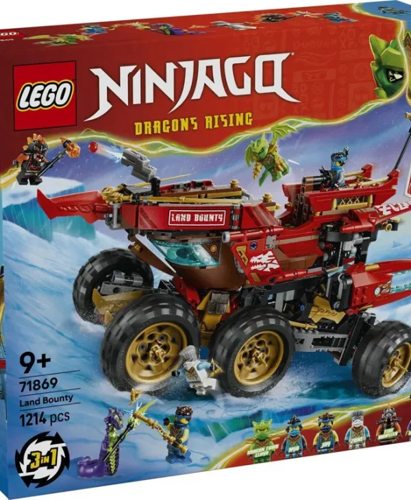 LEGO Ninjago Land Bounty για 9+ Ετών 1214τμχ 71869