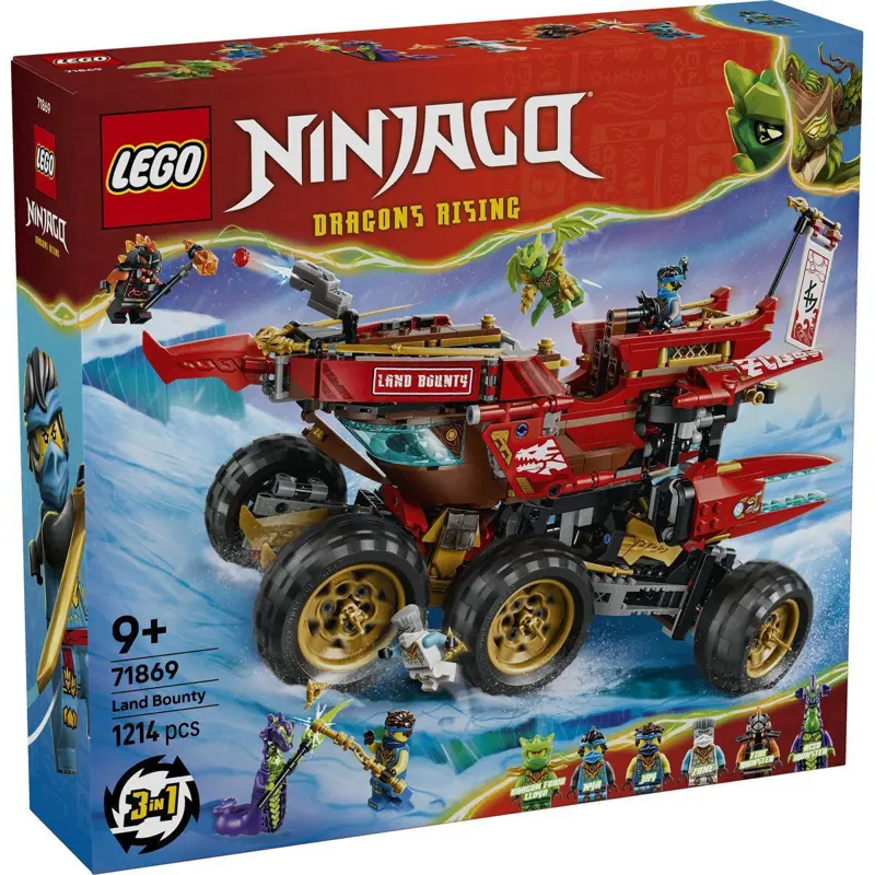 1 LEGO Ninjago Land Bounty για 9+ Ετών 1214τμχ 71869 - Image 1