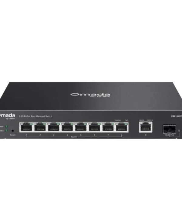 TP-LINK Omada ES210XPP-M2 Managed L2 PoE++ Switch με 8 Θύρες Ethernet και 1 SFP Θύρα