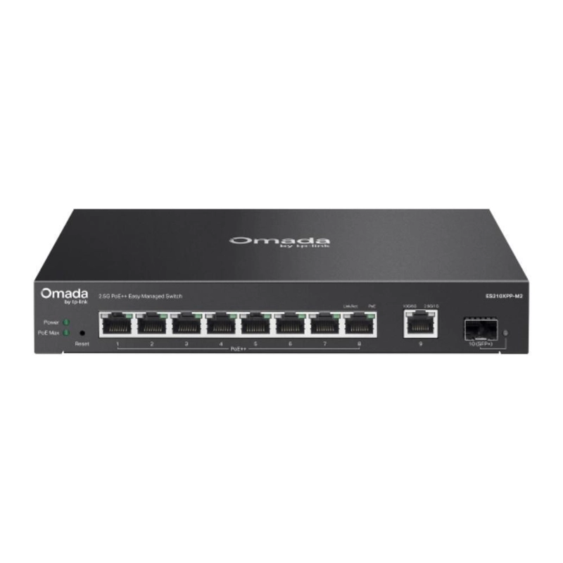1 TP-LINK Omada ES210XPP-M2 Managed L2 PoE++ Switch με 8 Θύρες Ethernet και 1 SFP Θύρα - Image 1