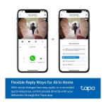 TP-LINK Κουδούνι Πόρτας Wi-Fi Συμβατό με Alexa και Google Home Μαύρο TAPO D205 - Image 5