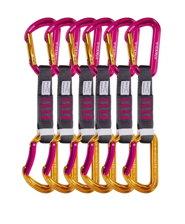 Camp Photon Express Ks Janja 12 Cm 6 Pack Climbing Quickdraws 619260