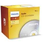 Philips Εγγράψιμα CD-R 52x 700MB 10τμχ CR7A0NJ10/00 - Image 3