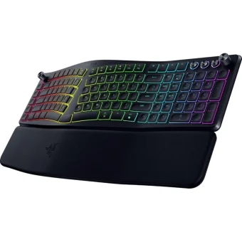 Razer Pro Type Ergo Ασύρματο Gaming Πληκτρολόγιο με RGB φωτισμό (Αγγλικό US) RZ03-05440100-R3M1