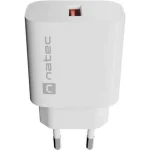 Natec Φορτιστής Χωρίς Καλώδιο με Θύρα USB-A 18W Λευκός (NUC-2392) - Image 2