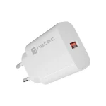 Natec Φορτιστής Χωρίς Καλώδιο με Θύρα USB-A 18W Λευκός (NUC-2392) - Image 3
