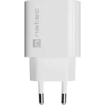 Natec Φορτιστής Χωρίς Καλώδιο με Θύρα USB-C 20W Power Delivery / Quick Charge 3.0 Λευκός (Ribera NUC-2394) - Image 2