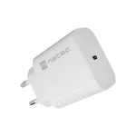 Natec Φορτιστής Χωρίς Καλώδιο με Θύρα USB-C 20W Power Delivery / Quick Charge 3.0 Λευκός (Ribera NUC-2394) - Image 3