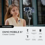 DJI Osmo Mobile 8P (Creator Combo) Gimbal Κινητού με Σταθεροποιητή 3 Αξόνων και 10 ώρες λειτουργίας Μαύρο CP.OS.00000575 - Image 6