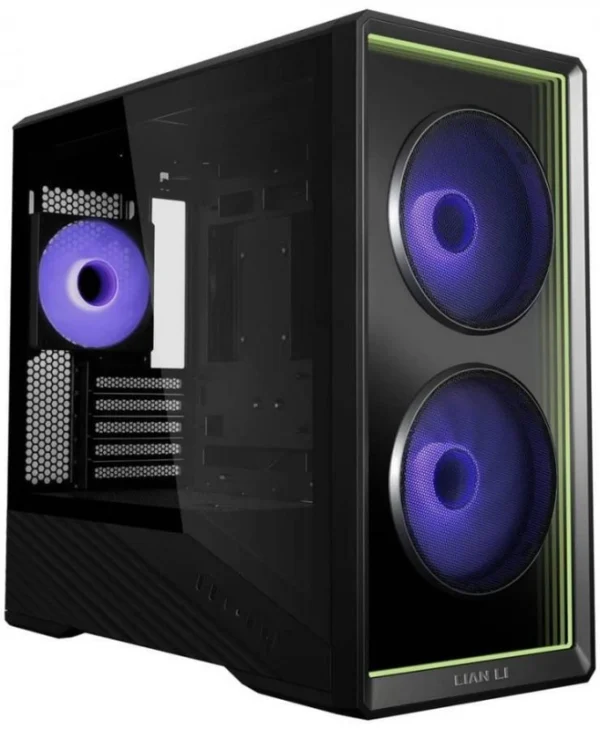 Lian Li Vector V150 Gaming Mini Tower Κουτί Υπολογιστή με Πλαϊνό Παράθυρο Μαύρο G99.V150INFX.00