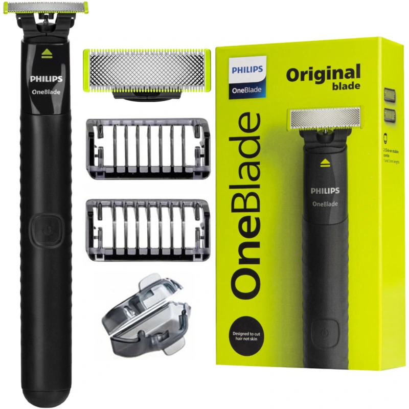 1 Philips Oneblade Ξυριστική Μηχανή Προσώπου Επαναφορτιζόμενη QP1424/10 - Image 1