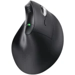 Trust Vyran Hyperscroll Ασύρματο Εργονομικό Bluetooth Vertical Ποντίκι Μαύρο 26107 - Image 3