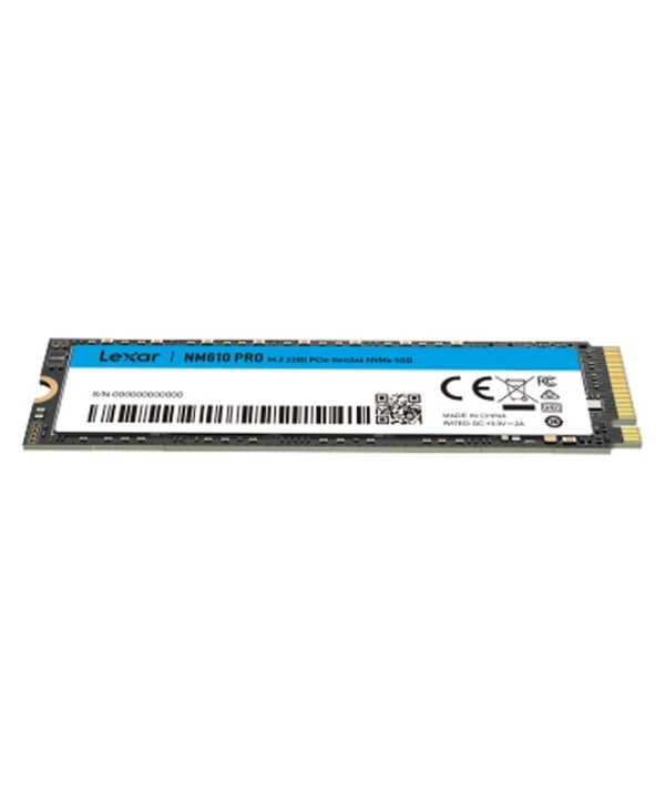 Lexar NM610PRO SSD 500GB τύπου M.2 με σύνδεση PCI Express 3.0 LNM610P500G-RNNNG