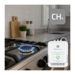 Qoltec Ανιχνευτής Φυσικού Αερίου Wi-Fi 52651 - Image 3