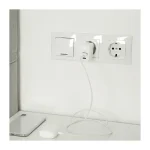 Qoltec Φορτιστής Χωρίς Καλώδιο GaN με Θύρα USB-A και Θύρα USB-C 45W Power Delivery / Quick Charge 3.0 Λευκός (51825) - Image 7