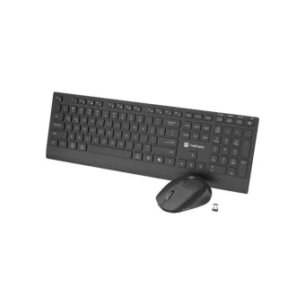 Natec NZB-2315 Ασύρματο Bluetooth Σετ Πληκτρολόγιο & Ποντίκι Αγγλικό US