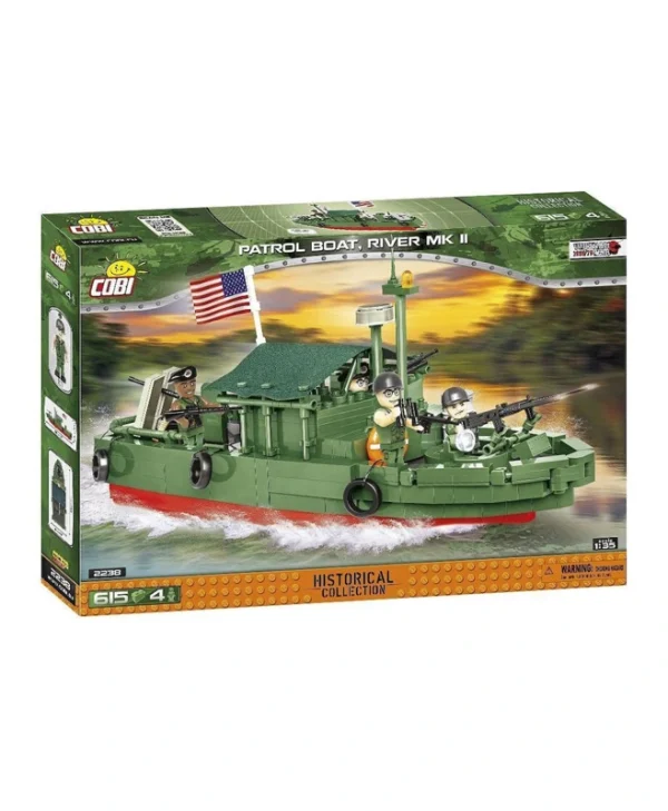 Cobi Τουβλάκια Historical Collection Vietnam War Patrol Boat River Mk II για 7+ Ετών 615τμχ 2238