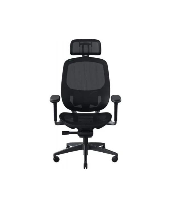 Razer Fujin Pro Καρέκλα Gaming Δερματίνης με Ρυθμιζόμενα Μπράτσα Μαύρη RZ38-04940100-R3G1