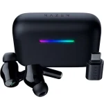 Razer Hammerhead V3 HyperSpeed In-ear Bluetooth Handsfree Ακουστικά με Αντοχή στον Ιδρώτα και Θήκη Φόρτισης Μαύρα RZ12-05610100-R3G1 - Image 2