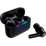 Razer Hammerhead V3 X HyperSpeed In-ear Bluetooth Handsfree Ακουστικά με Αντοχή στον Ιδρώτα και Θήκη Φόρτισης Μαύρα RZ12-05620100-R3G1