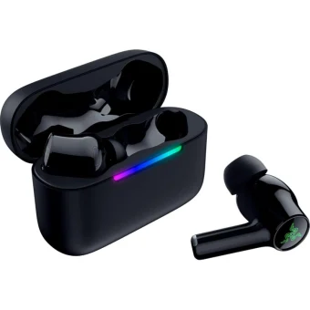 Razer Hammerhead V3 X HyperSpeed In-ear Bluetooth Handsfree Ακουστικά με Αντοχή στον Ιδρώτα και Θήκη Φόρτισης Μαύρα RZ12-05620100-R3G1