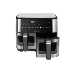 Blow Air Fryer με Διπλό Αποσπώμενο Κάδο 9lt Μαύρο 44-601 44-601# - Image 4