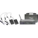 Stagg UHF WIRLSS 2HEADST.864.2-864.7 Σετ Ασύρματο Δυναμικό Μικρόφωνο Κεφαλής, Ζώνης για Φωνητικά SUW 50 HH FH EU