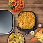 Alpina Air Fryer 4.5lt Μαύρο ALP-BL-24687 - Image 2