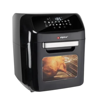 Alpina Appliances Πολυμάγειρας 1800W με Χωρητικότητα 12lt Μαύρος 1176968