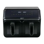 Alpina Air Fryer με Wi-Fi & Διπλό Αποσπώμενο Κάδο 8lt Μαύρο ALP-BL-27219