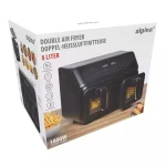 Alpina Air Fryer με Wi-Fi & Διπλό Αποσπώμενο Κάδο 8lt Μαύρο ALP-BL-27219 - Image 5
