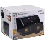 Alpina Air Fryer με Wi-Fi & Διπλό Αποσπώμενο Κάδο 8lt Μαύρο ALP-BL-27219 - Image 6