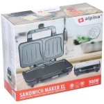 Alpina Appliances Τοστιέρα για 2 Τοστ 900W Μαύρη O8711252182063 - Image 9