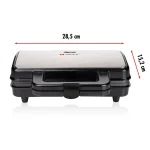 Alpina Appliances Τοστιέρα για 2 Τοστ 900W Μαύρη O8711252182063 - Image 10
