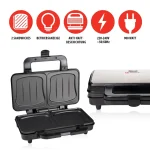 Alpina Appliances Τοστιέρα για 2 Τοστ 900W Μαύρη O8711252182063 - Image 11