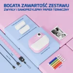 Lamax InstaKid2 Play Παιδική Φωτογραφική Μηχανή Full HD (1080p) με Θερμική Εκτύπωση Ροζ 8596687002502 - Image 4