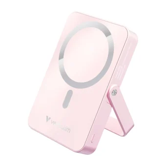 Verbatim Charge ‘n’ Go MagSafe Power Bank 10000mAh 15W με Θύρα USB-C Ροζ 32267