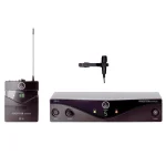 AKG WMS-45 Presenter Σετ Ασύρματο Πυκνωτικό Μικρόφωνο Πέτου, Clip On, Ζώνης 030-04-266