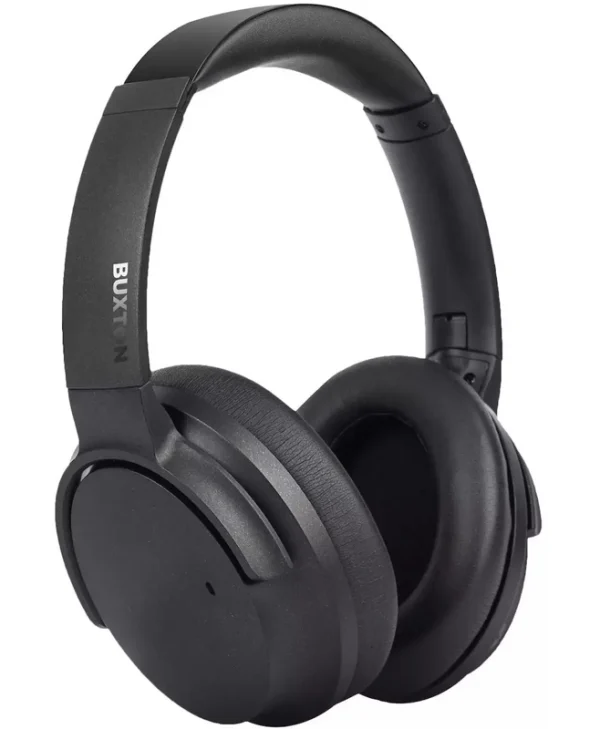 Buxton BHP 18000 Ασύρματα / Ενσύρματα Over Ear Ακουστικά με 60 ώρες Λειτουργίας Μαύρα (BX)BHP18000
