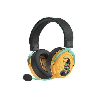 A4Tech Bloody MR595 Ασύρματο Over Ear Gaming Headset με σύνδεση Bluetooth Κίτρινο 8518300090