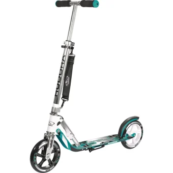 Hudora Παιδικό Πατίνι Αναδιπλούμενο Big Wheel 205 Δίτροχο Ασημί 14751