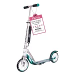 Hudora Παιδικό Πατίνι Αναδιπλούμενο Big Wheel 205 Δίτροχο Ασημί 14751 - Image 5