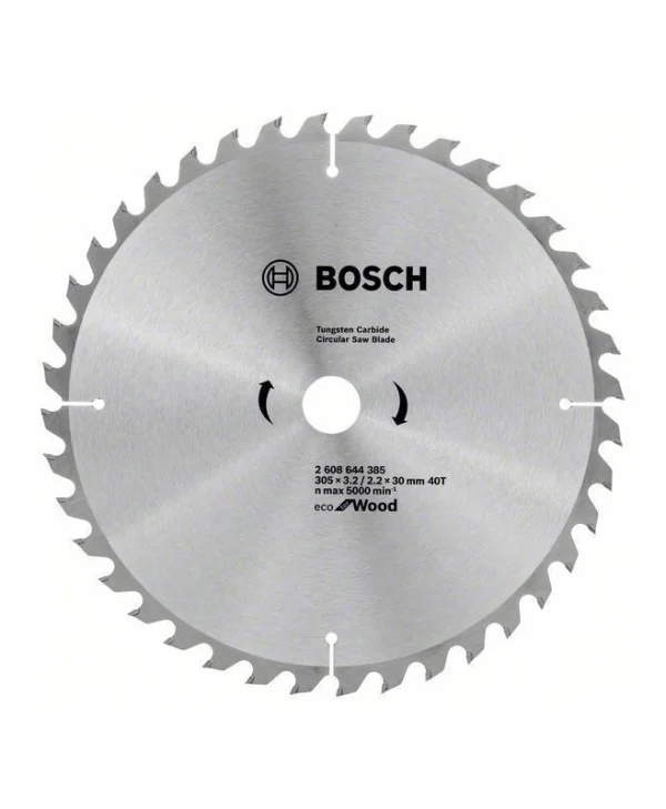 Bosch Δίσκος Κοπής Ξύλου 305mm 2608644385