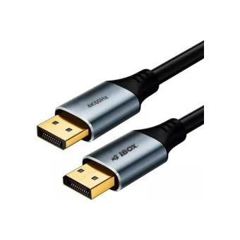 iBox Cable HDMI male - HDMI male 2m Ασημί ITVFHDDP012