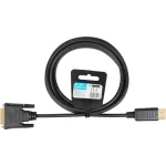iBox Cable DVI-D male - HDMI male 2m Μαύρο ITVFHDDVI012 - Image 2
