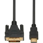 iBox Cable DVI-D male - HDMI male 2m Μαύρο ITVFHDDVI012 - Image 3