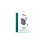 TTEC ReCharger Mini LCD Power Bank 10000mAh 35W με Θύρα USB-C Power Delivery Γκρι 2BB232GR - Image 2