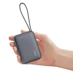 TTEC ReCharger Mini LCD Power Bank 10000mAh 35W με Θύρα USB-C Power Delivery Γκρι 2BB232GR - Image 3