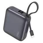 TTEC ReCharger Mini LCD Power Bank 10000mAh 35W με Θύρα USB-C Power Delivery Γκρι 2BB232GR - Image 4